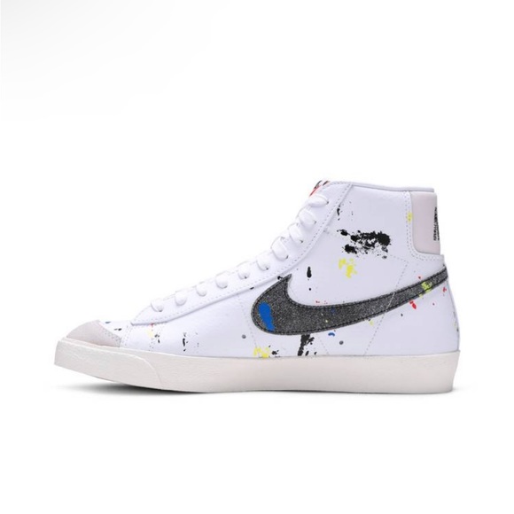 Nike Shoes Nike Blazer Mid 77 Paint Splatter Poshmark